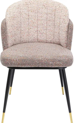 KARE Design Tuolit*Hojas Flitter Tuoli, Beige-ruskea