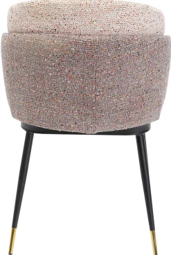 KARE Design Tuolit*Hojas Flitter Tuoli, Beige-ruskea