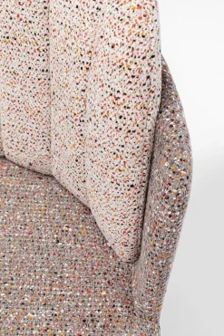 KARE Design Tuolit*Hojas Flitter Tuoli, Beige-ruskea