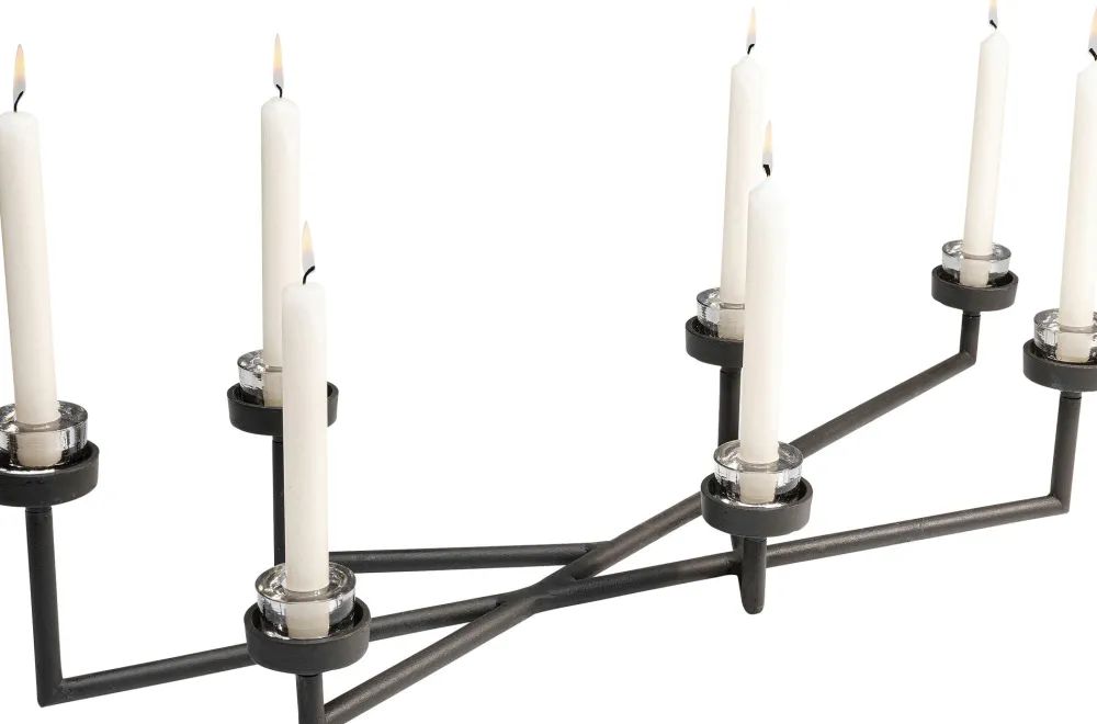 KARE Design Lyhdyt|Kynttilänjalat*Holder Many Arms Kynttilänjalka 11cm