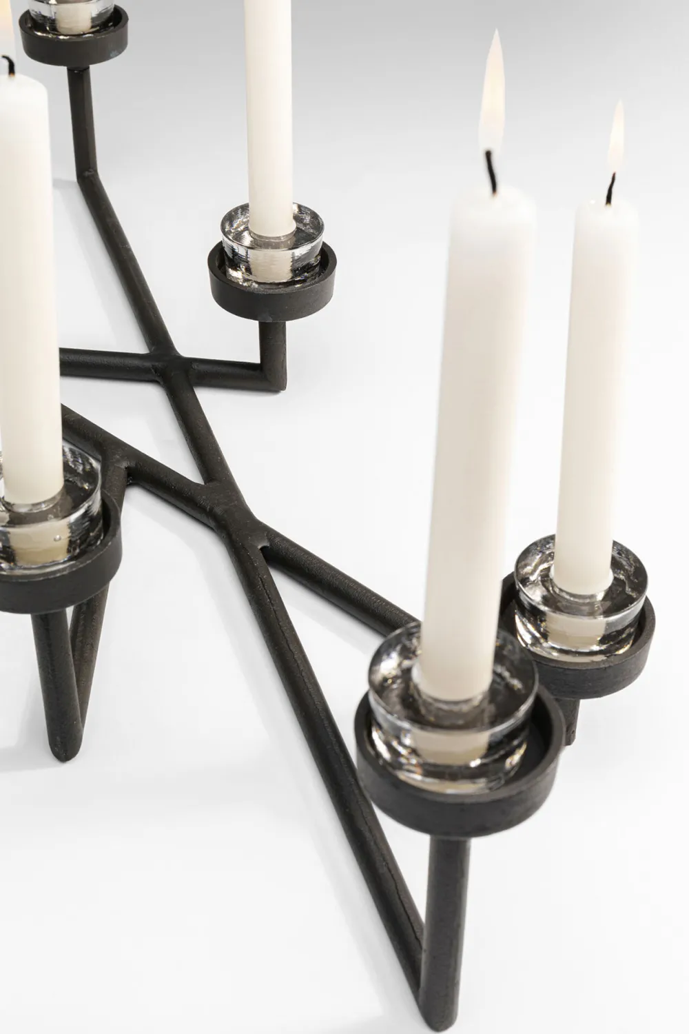 KARE Design Lyhdyt|Kynttilänjalat*Holder Many Arms Kynttilänjalka 11cm