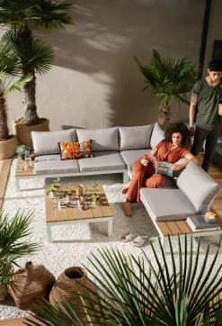 KARE Design Olohuone|Sohvat*Holiday Sohvaryhmä, Valkoinen (4/osaa)