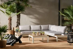 KARE Design Olohuone|Sohvat*Holiday Sohvaryhmä, Valkoinen (4/osaa)