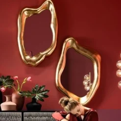 KARE Design Peilit*Hologram Peili, Kulta 119x76cm