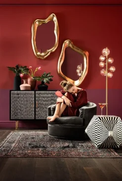 KARE Design Peilit*Hologram Peili, Kulta 119x76cm