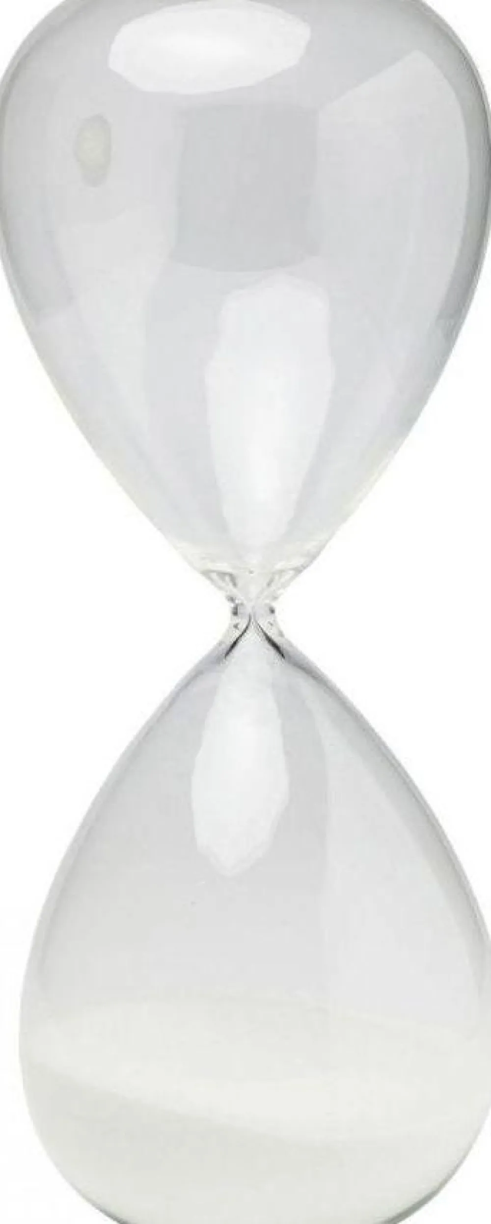 KARE Design Koriste-Esineet*Hourglass Timer Tiimalasi, Valkoinen 45cm