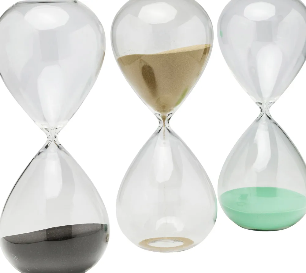 KARE Design Koriste-Esineet*Hourglass Timer Tiimalasi 38cm, Useita Värejä