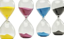 KARE Design Koriste-Esineet*Hourglass Timer Tiimalasi 20cm, Useita Värejä