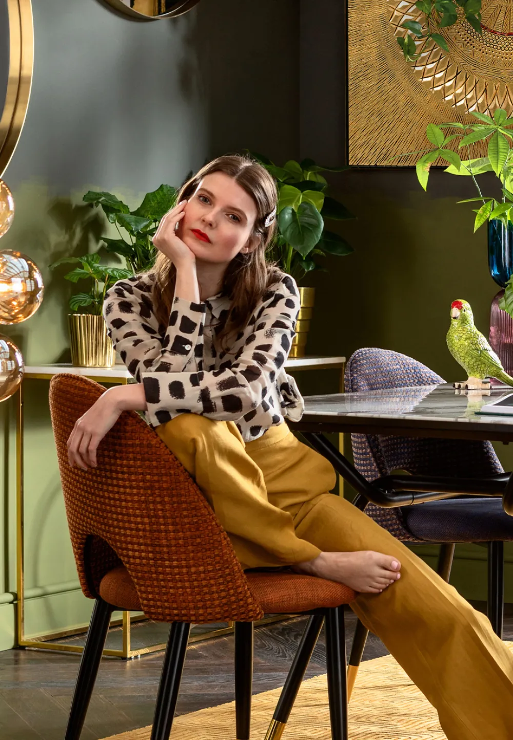 KARE Design Tuolit*Hudson Tuoli Oranssi