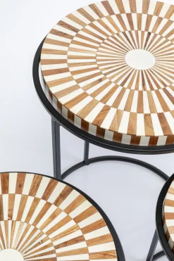 KARE Design Sohvapöydät|Olohuone*Hula Hula Sivupöytä (3/Setti)