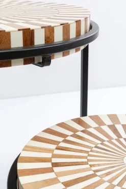 KARE Design Sohvapöydät|Olohuone*Hula Hula Sivupöytä (3/Setti)