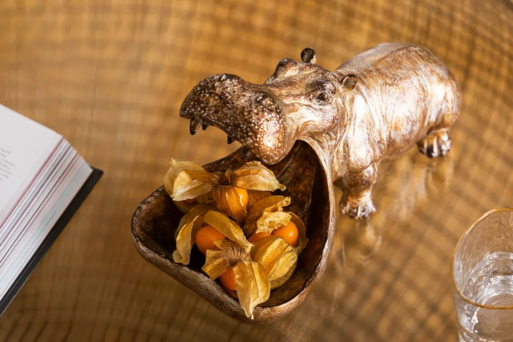 KARE Design Koriste-Esineet*Hungry Hippo Virtahepo Koriste-esine 27cm