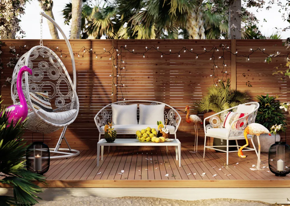 KARE Design Nojatuolit*Ibiza Roikkuva Tuoli, Ulkokaluste, Valkoinen