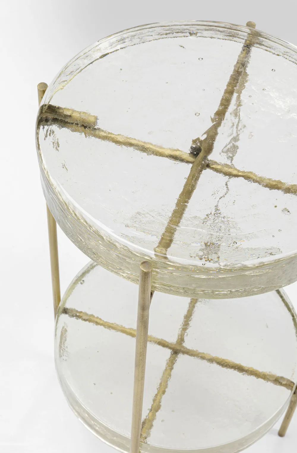 KARE Design Sohvapöydät*Ice Double Sivupöytä Ø30cm