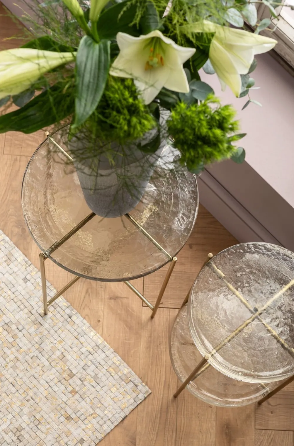 KARE Design Sohvapöydät*Ice Double Sivupöytä Ø30cm