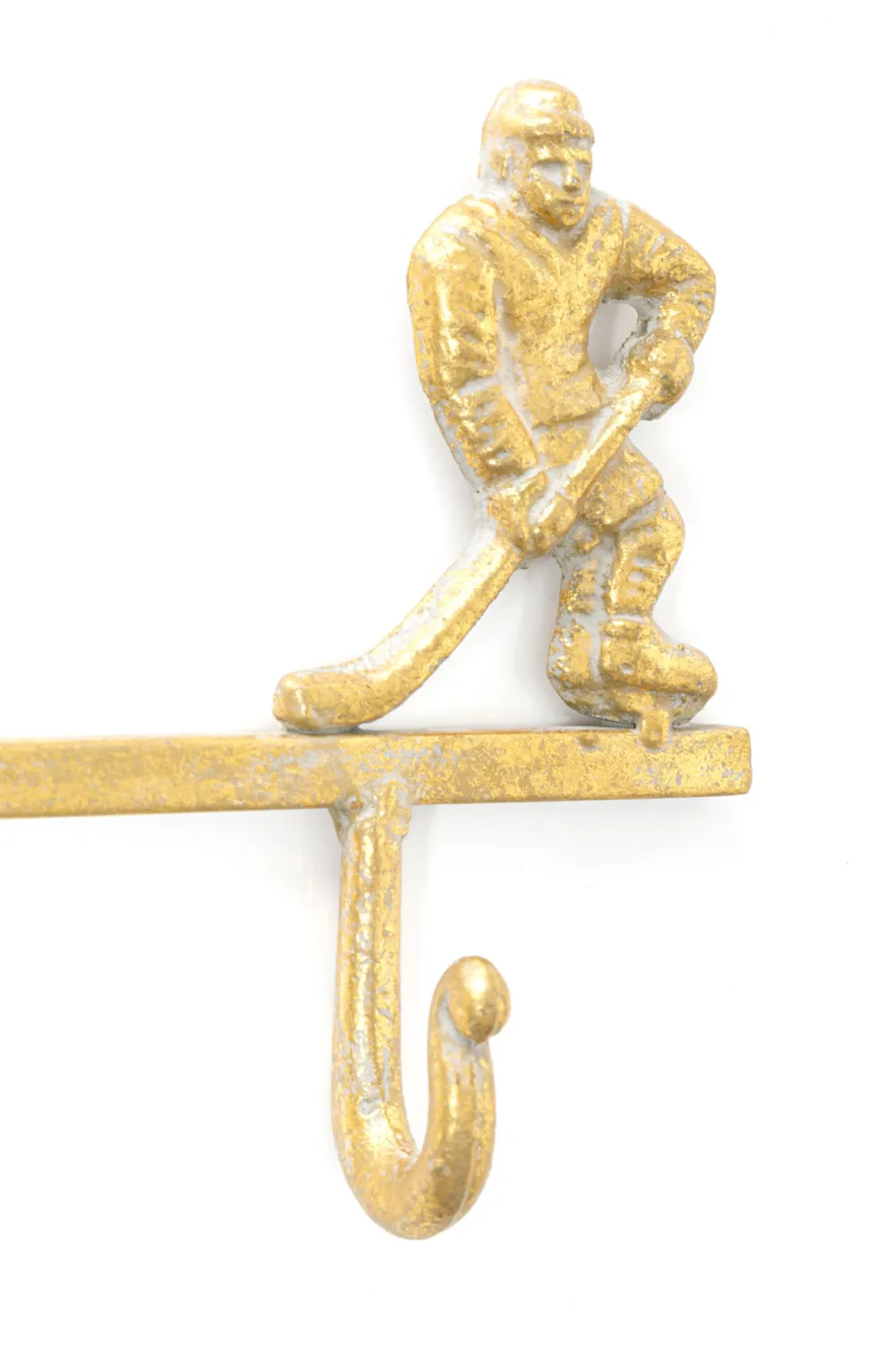 KARE Design Seinänaulakot*Ice Hockey Jääkiekko Seinänauakko, Kulta 48cm