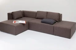 KARE Design Olohuone|Kulmasohvat*Infinity Dolce Kulmasohva, Ruskea, Vasen