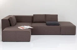 KARE Design Olohuone|Kulmasohvat*Infinity Dolce Kulmasohva, Ruskea, Vasen