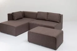 KARE Design Olohuone|Kulmasohvat*Infinity Dolce Kulmasohva, Ruskea, Vasen