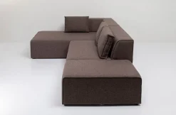 KARE Design Olohuone|Kulmasohvat*Infinity Dolce Kulmasohva, Ruskea, Vasen