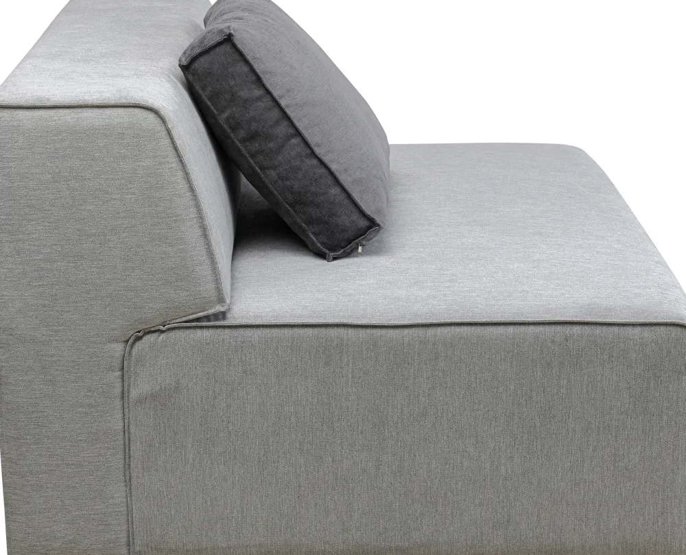 KARE Design Moduulisohvat*Infinity 2-istuttava Moduuli, Harmaa 120cm