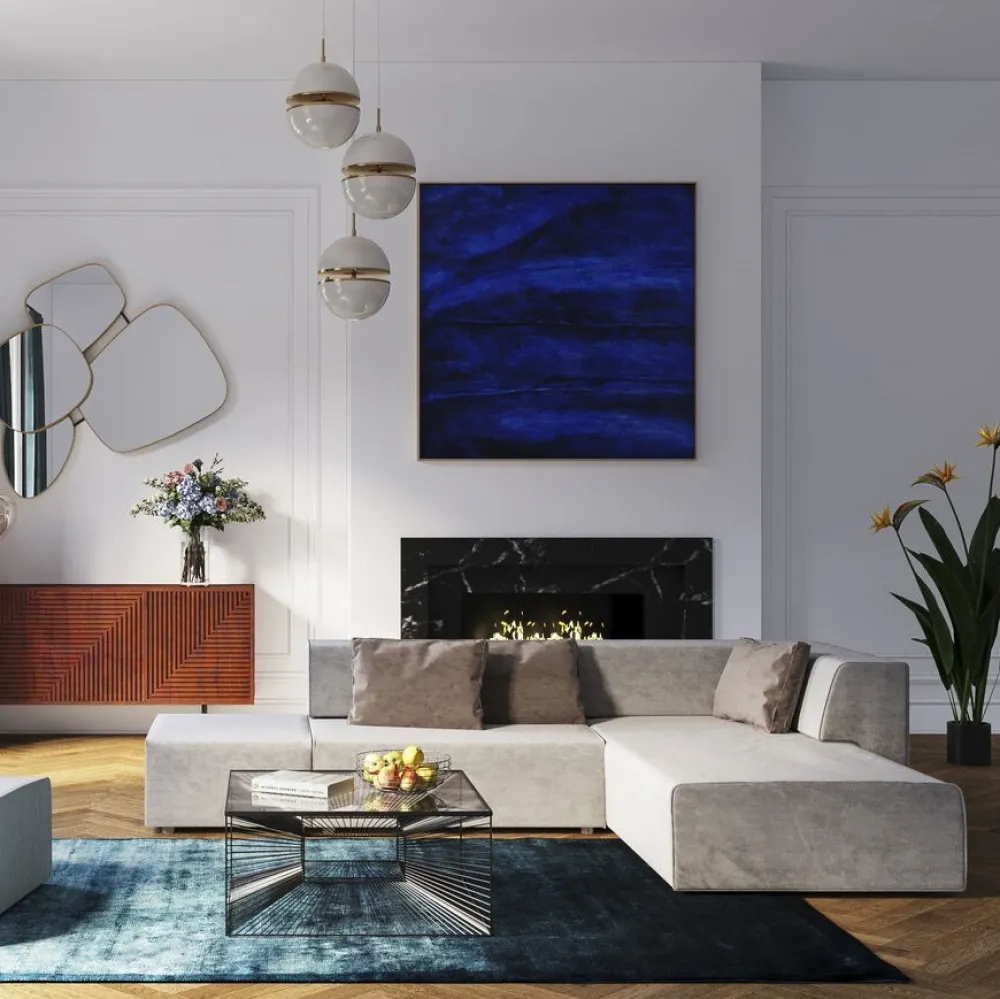 KARE Design Moduulisohvat*Infinity 2-istuttava Moduuli, Harmaa 80cm