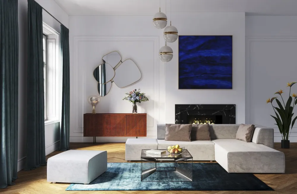 KARE Design Moduulisohvat*Infinity 2-istuttava Moduuli, Harmaa 80cm