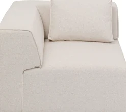 KARE Design Olohuone|Moduulisohvat*Infinity Kulmamoduuli - Kermanvärinen, Oikea 100cm