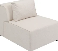 KARE Design Moduulisohvat*Infinity Moduuli, 2-istuttava - Kermanvärinen 80cm