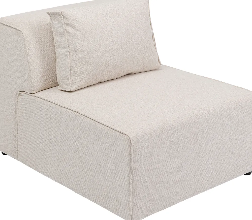 KARE Design Moduulisohvat*Infinity Moduuli, 2-istuttava - Kermanvärinen 80cm