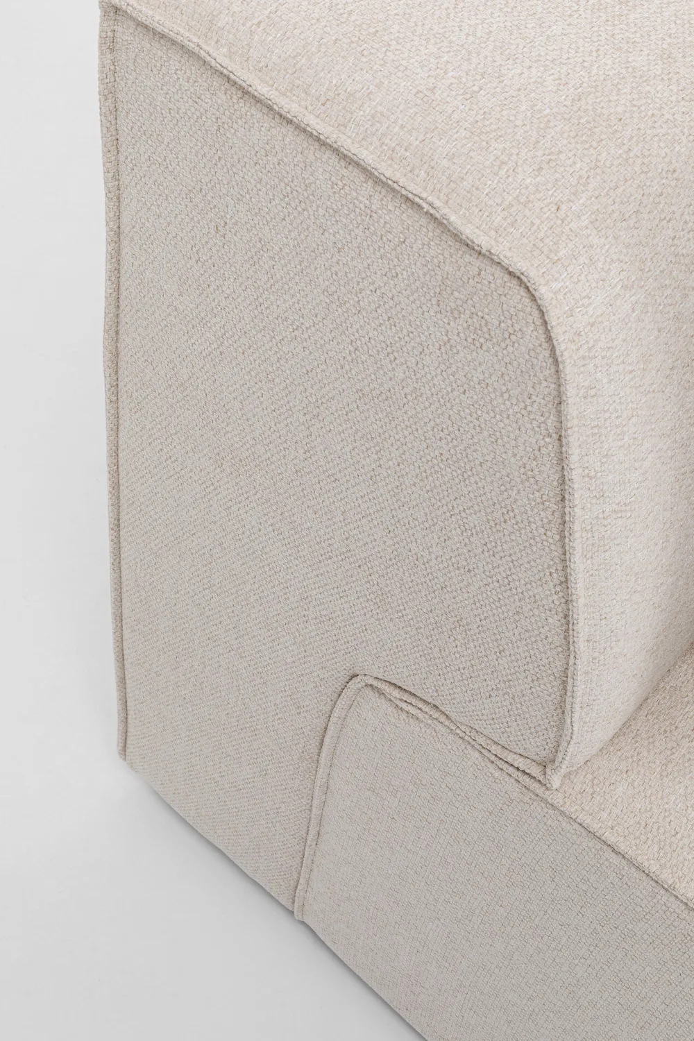 KARE Design Moduulisohvat*Infinity Moduuli, 2-istuttava - Kermanvärinen 80cm