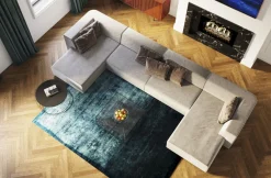 KARE Design Moduulisohvat*Infinity Ottomane Elements Moduuli, Harmaa, Vasen