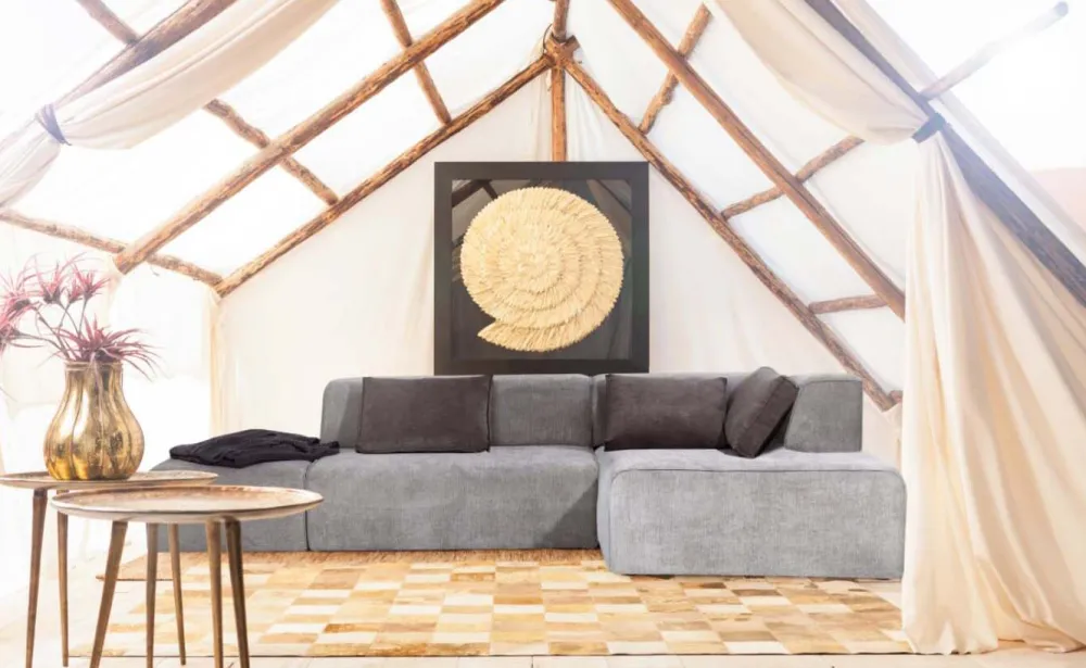 KARE Design Olohuone|Kulmasohvat*Infinity Ottomane Kulmasohva, Harmaa, Oikea