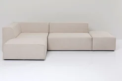 KARE Design Olohuone|Kulmasohvat*Infinity Ottomane Kulmasohva - Kermanvärinen, Vasen