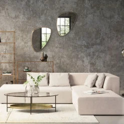 KARE Design Olohuone|Kulmasohvat*Infinity Ottomane Kulmasohva - Kermanvärinen, Oikea