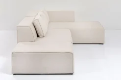 KARE Design Olohuone|Kulmasohvat*Infinity Ottomane Kulmasohva - Kermanvärinen, Oikea