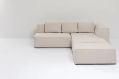 KARE Design Olohuone|Kulmasohvat*Infinity Ottomane Kulmasohva - Kermanvärinen, Oikea