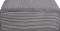 KARE Design Olohuone|Kulmasohvat*Infinity Ottomane Kulmasohva, Vakosametti, Harmaa, Oikea