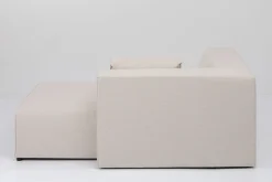 KARE Design Moduulisohvat|Lepotuolit*Infinity Ottomane Moduuli - Kermanvärinen, Oikea 182cm