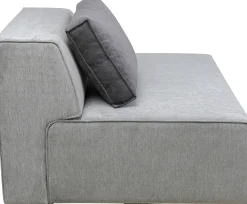 KARE Design Moduulisohvat*Infinity Ottomane Semi Moduuli, Harmaa, Vasen