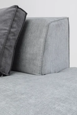 KARE Design Moduulisohvat*Infinity Ottomane Semi Moduuli, Harmaa, Vasen