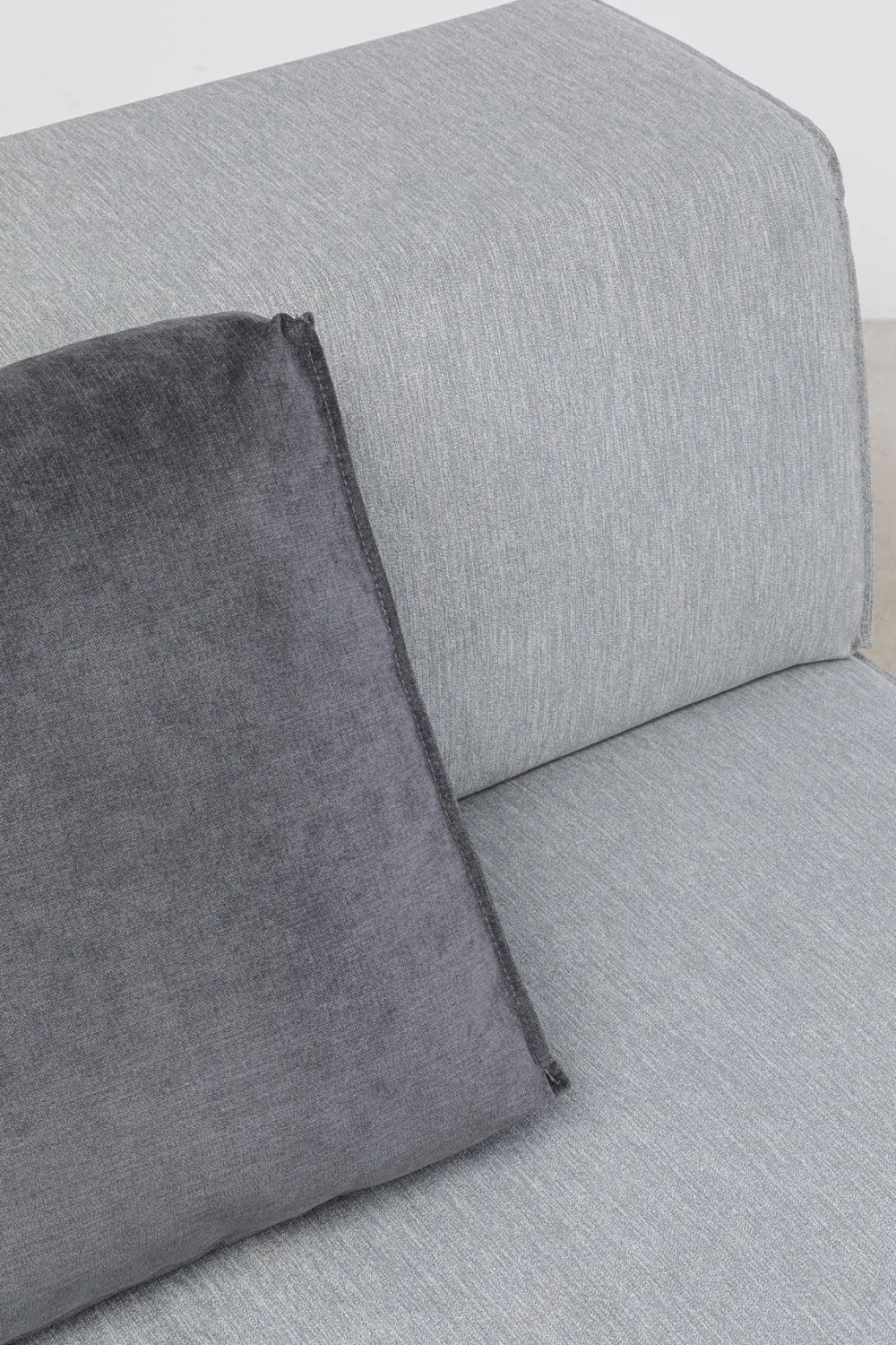 KARE Design Moduulisohvat*Infinity Ottomane Semi Moduuli, Harmaa, Vasen