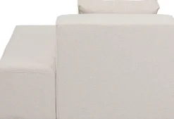 KARE Design Moduulisohvat*Infinity Ottomane Semi Moduuli - Kermanvärinen, Oikea 120cm