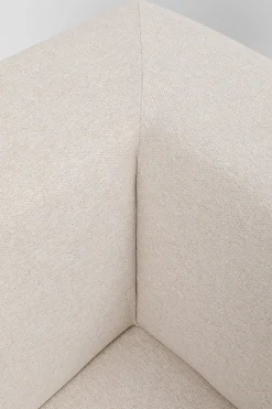 KARE Design Moduulisohvat*Infinity Ottomane Semi Moduuli - Kermanvärinen, Oikea 120cm