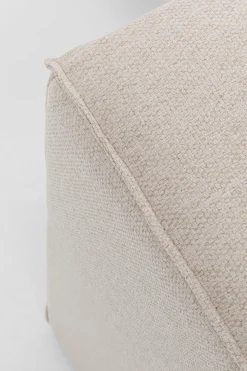 KARE Design Moduulisohvat*Infinity Ottomane Semi Moduuli - Kermanvärinen, Oikea 120cm