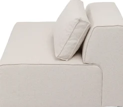 KARE Design Moduulisohvat*Infinity Ottomane Semi Moduuli - Kermanvärinen, Vasen 120cm