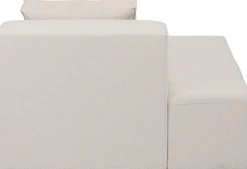 KARE Design Moduulisohvat*Infinity Ottomane Semi Moduuli - Kermanvärinen, Vasen 120cm