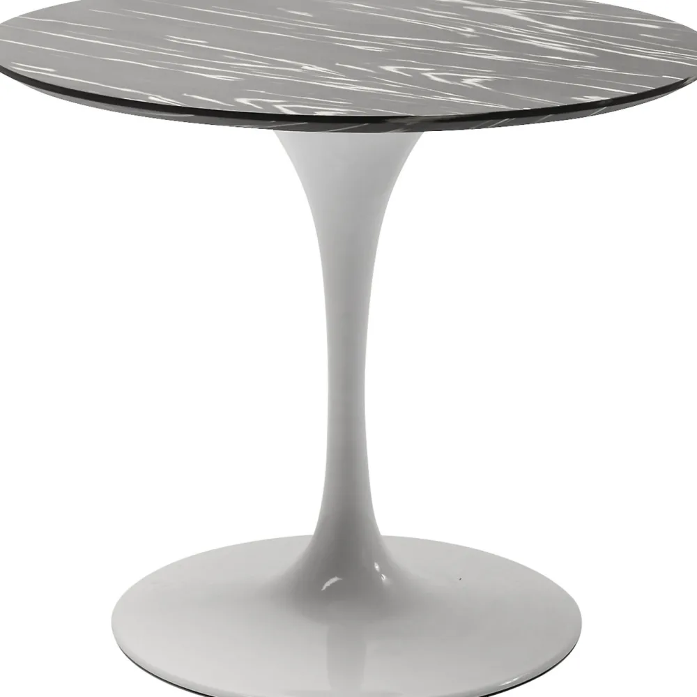 KARE Design Pöydät*Invitation Pöydänjalka, Valkoinen Ø60cm