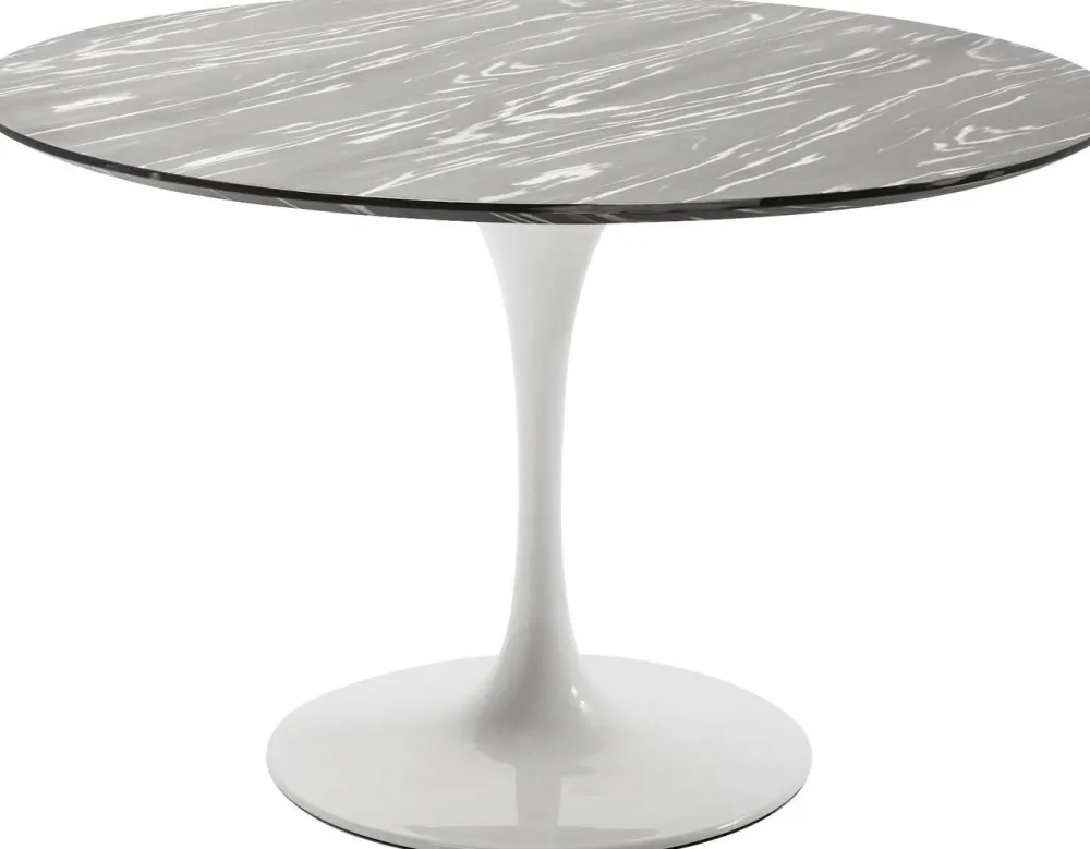 KARE Design Pöydät*Invitation Pöydänjalka, Valkoinen Ø60cm