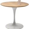 KARE Design Pöydät*Invitation Pyöreä Pöytä Tammi/valkoinen Ø90cm